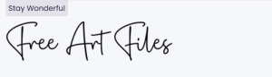Stay Wonderful Font free download - thin handwritten script typeface for elegant designs