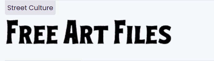Street Culture Font free download, rustic serif typeface, varsity and college-inspired design