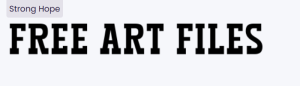 Strong Hope Font free download - bold slab serif typeface for impactful designs