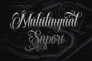 Black Ink Font – Modern Blackletter Style 6 3695006891 - Free Art Files