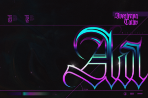 Avestrava Tattoo Font - Gothic Style 4 3301816140 - Free Art Files