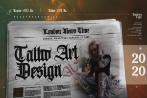 Avestrava Tattoo Font - Gothic Style 10 2817776179 - Free Art Files