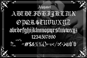 Bohemian Dreams Font – Elegant Blackletter 5 2929396584 - Free Art Files