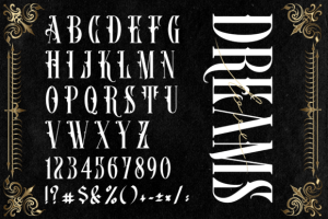 Crystal Orchid Font - Retro Elegance 4 2510522289 - Free Art Files