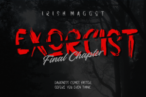 Fredbones Font - Bold Brush Style 4 3534145739 - Free Art Files