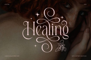 Healing Font - Elegant Serif Typeface 2 940417737 - Free Art Files