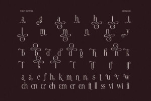 Healing Font - Elegant Serif Typeface 11 1423384083 - Free Art Files