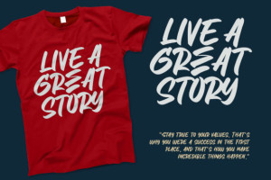 Letter Marker Font - Bold Handwritten Script 4 2399357107 - Free Art Files