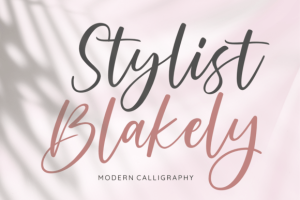 Stylist Blakely: Elegant Script Font 2 2971195213 - Free Art Files